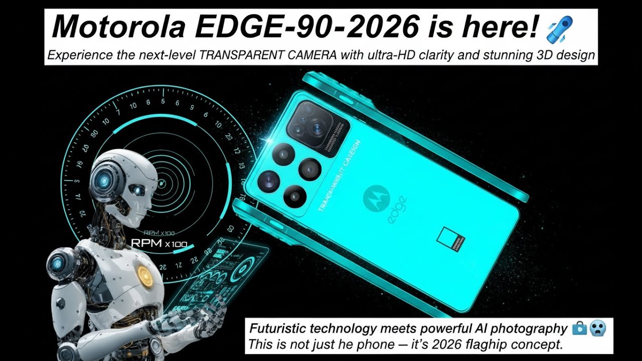 Motorola Edge 90 (2026) 🔥 FIRST LOOK | Features, Specs & Price Leaks!
