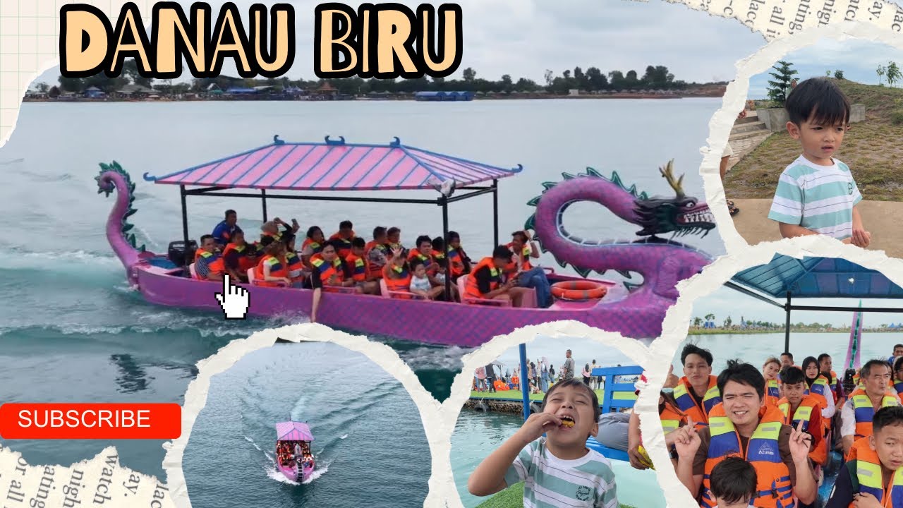 jalan jalan di DANAU BIRU wisata baru di dekat kota Palembang