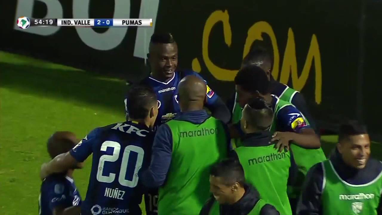 Independiente del Valle 2 - 1 Pumas Copa Libertadores 2016