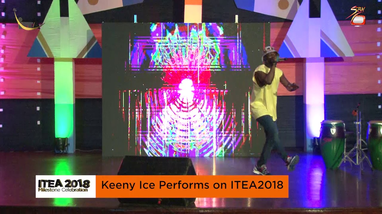 KEENY ICE gave an epic performance at the Inter Tertiary Excellence Awards #ITEA2018