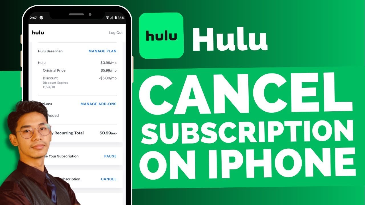 How to Cancel a Hulu Subscription on iPhone