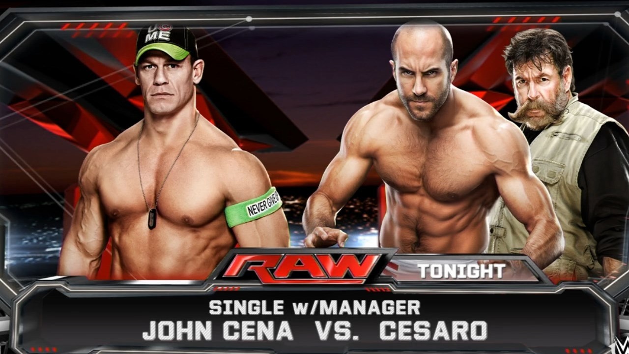 RAW | John Cena vs. Cesaro