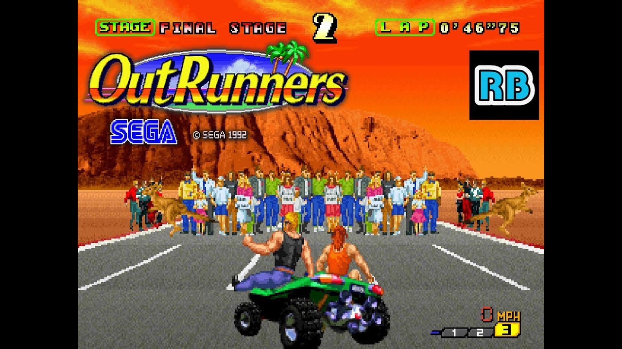1993 [60fps] Outrunners Wild Chaser Australia Course ALL