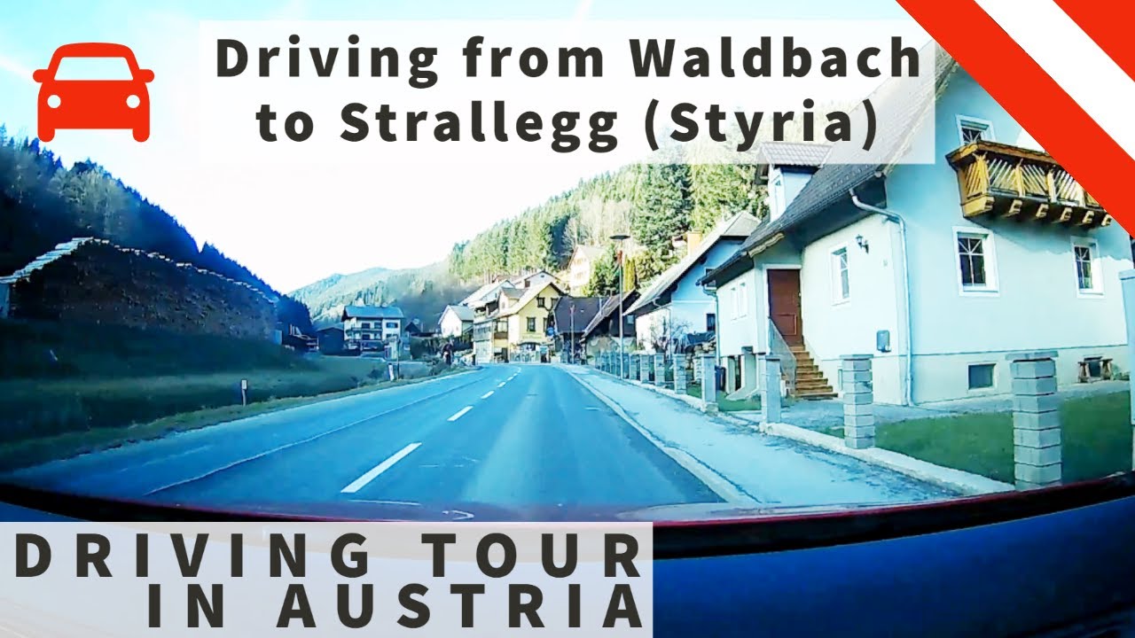 Driving in Austria: Waldbach - Strallegg #letsdrive