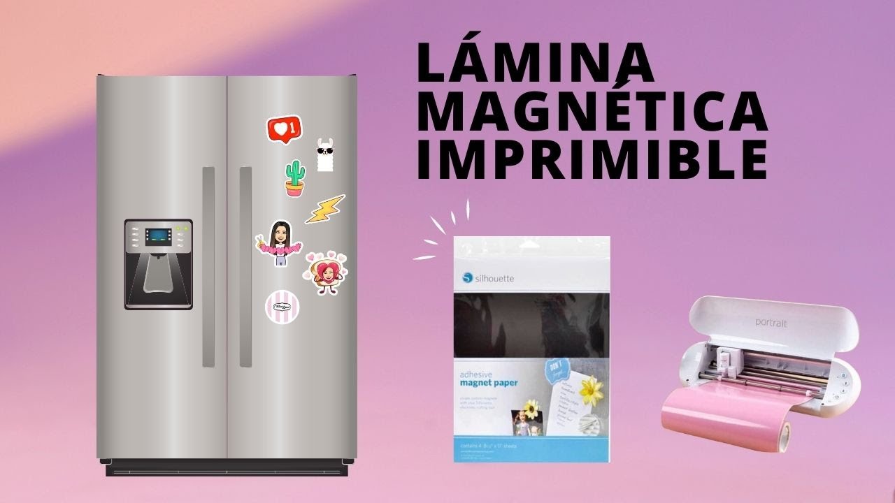 Cómo usar las hojas magnéticas 🧲 imprimibles de silhouette?