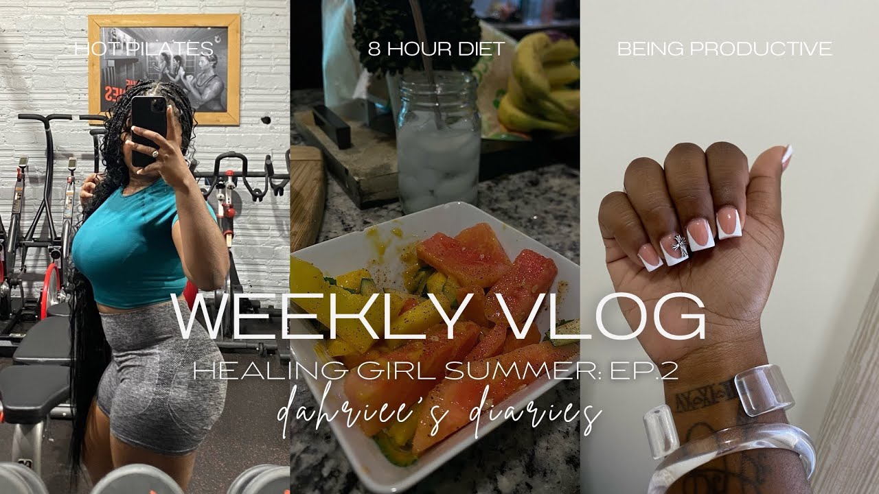 HEALING GIRL SUMMER EP. 2 | FORCING MYSELF TO BE PRODUCTIVE + MORE | DAHRIEE THE DOLL WEEKLY VLOG