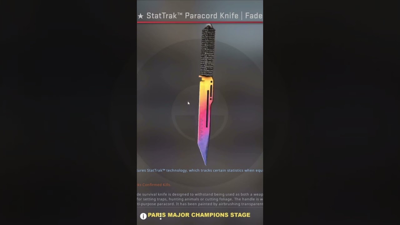🔥SL4M открыл очень редкий НОЖ🔪 в прямом эфире Major Paris 2023🔥