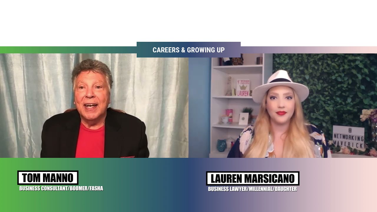 BOOMILLENNIAL The Podcast: Careers & Growing Up - The differences between Boomer + Millennial