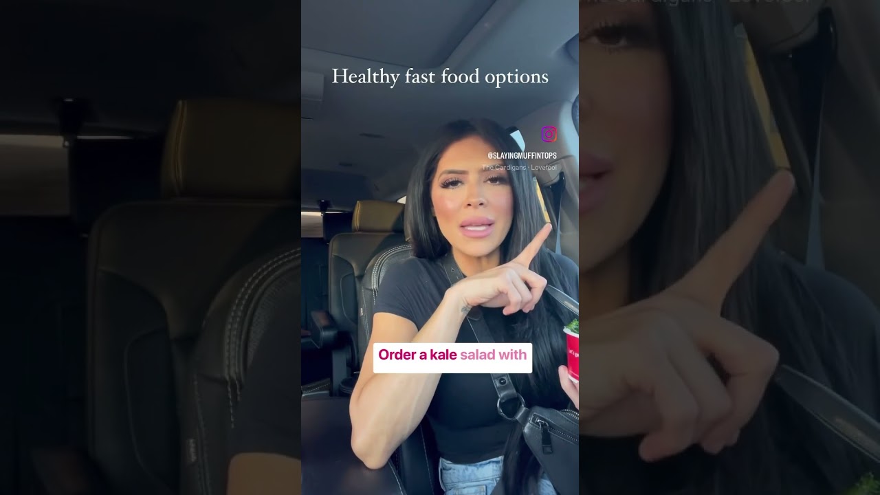 Healthy fast food options #heathylifestyle #food #fastfood  food