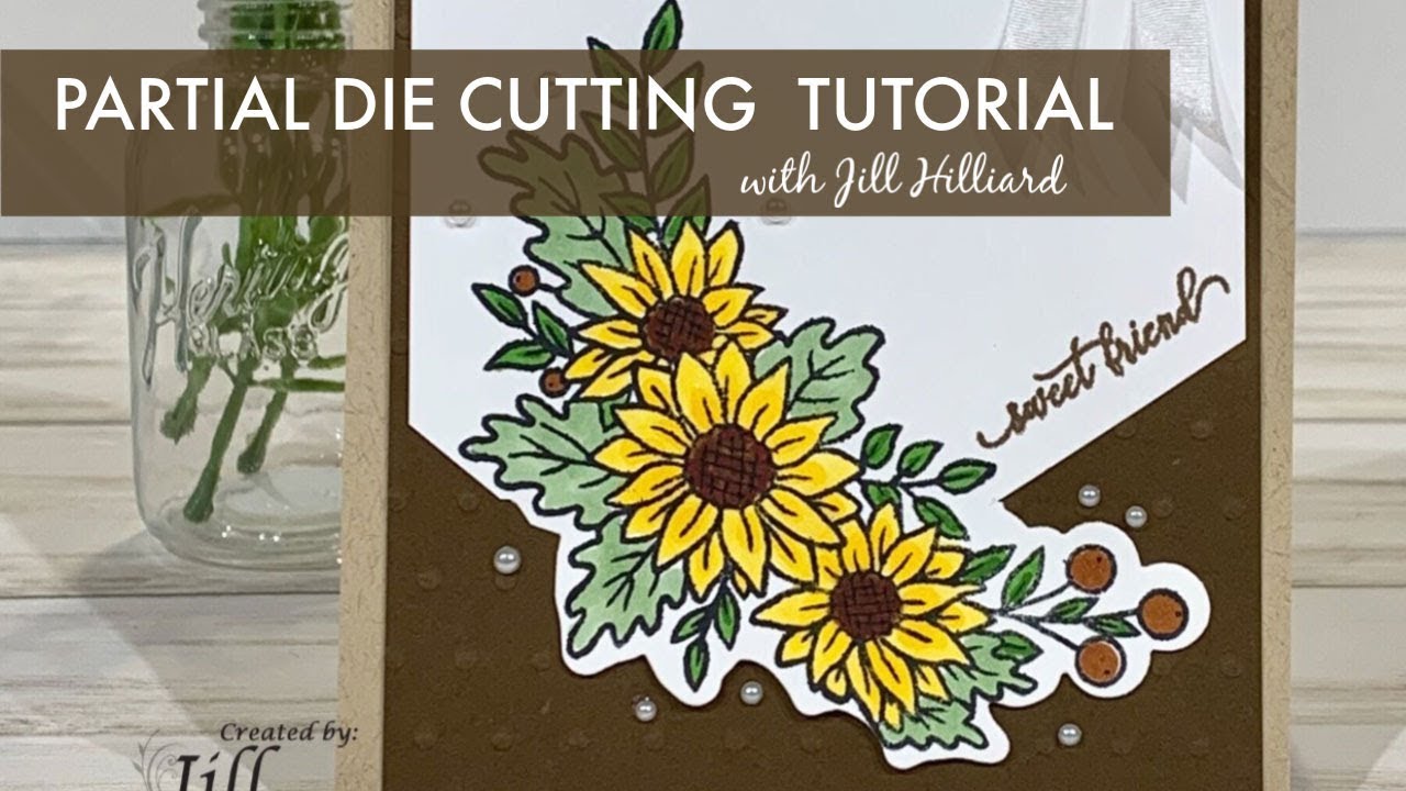 Partial Die Cutting Tutorial with Jill Hilliard