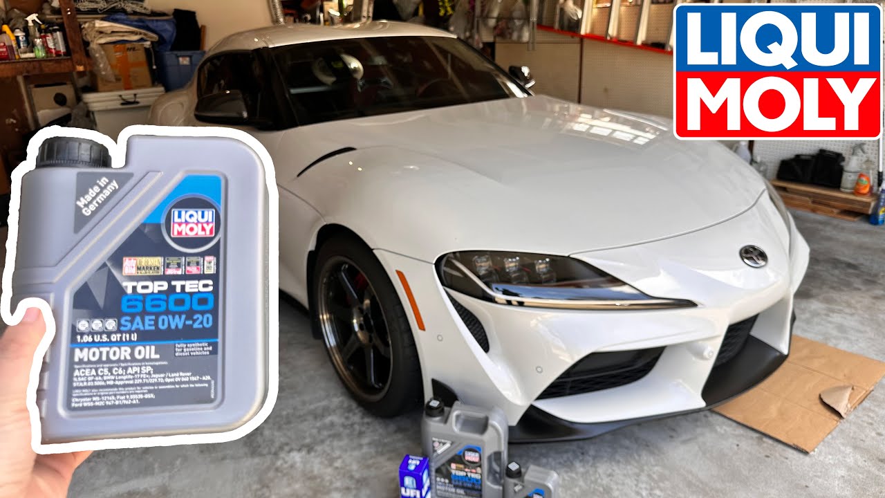 How to change your oil on a 2019-2025 Toyota GR Supra