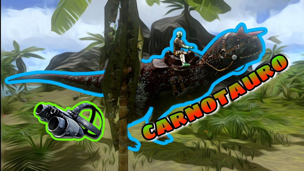 carnotauro ¡infravalorado! doma,datos y uso de gafas de visión nocturna ark mobile