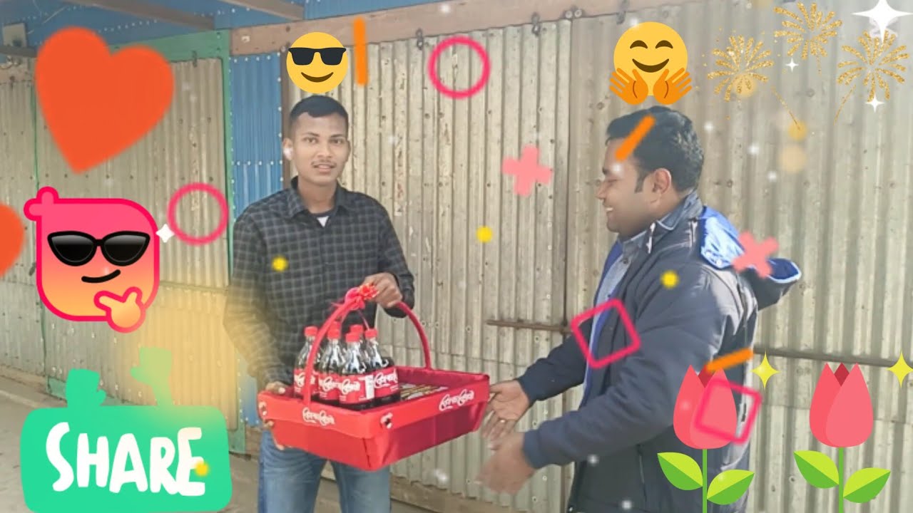 I received A Gift From coca-cola