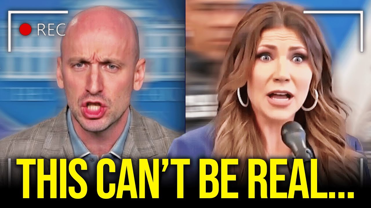Stephen Miller HIDES as His Wife BLAMES Kristi Noem