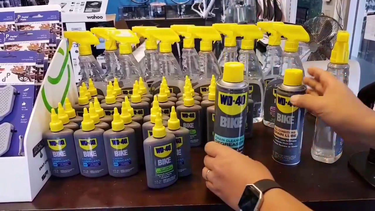 VDO รีวิว น้ำยาหยอดโซ่ , ล้างโซ่ และล้างรถ ของ WD-40 Bike สินค้า
