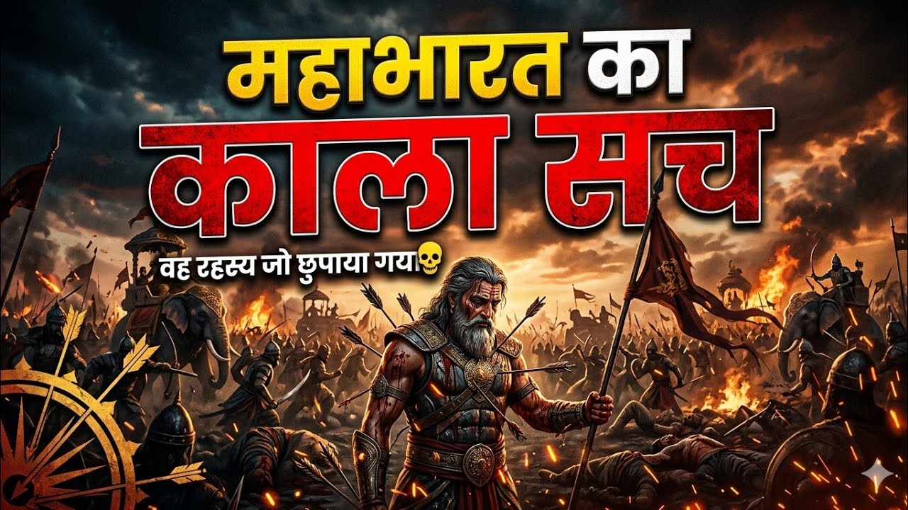 महाभारत का काला सच | धर्म और अधर्म के पीछे छिपी असली कहानी | Mahabharat Dark Truth