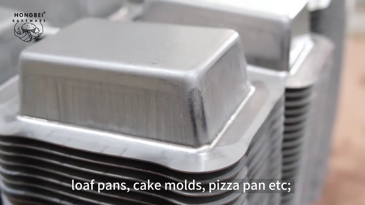 Production process of multiple baking trays