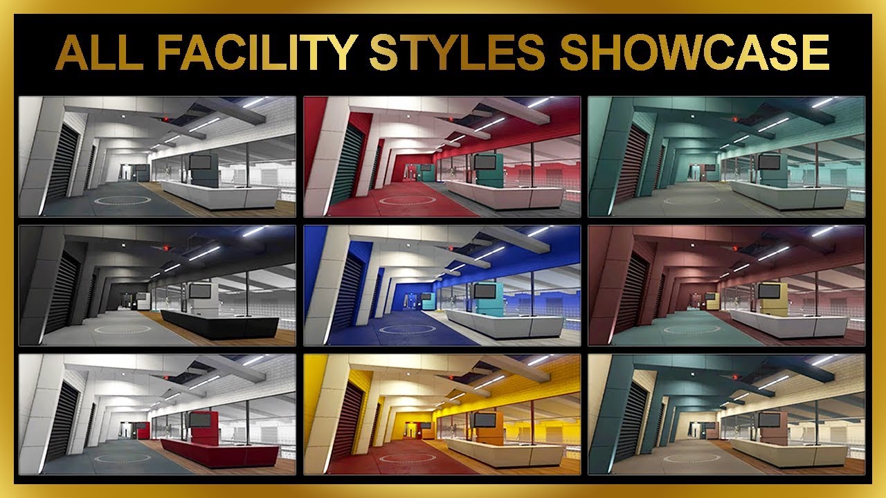 ALL FACILITY STYLES GTA 5 ONLINE THE DOOMSDAY HEIST DLC