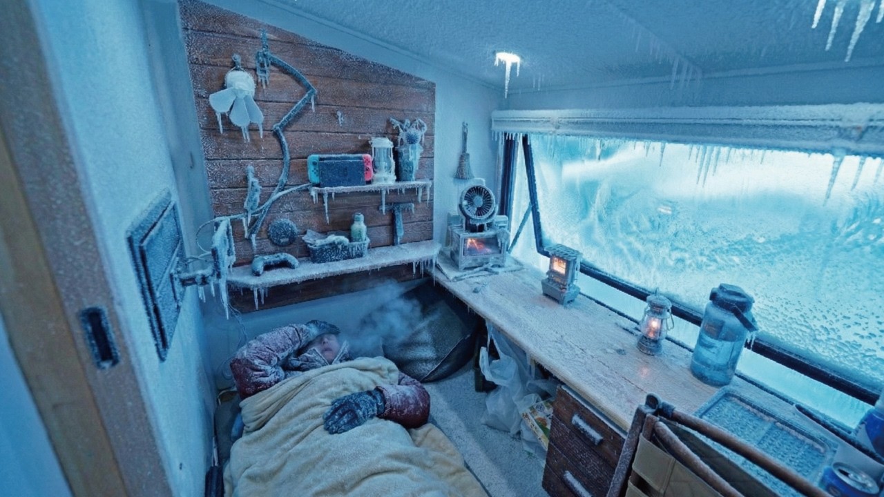Опасность -12°C. Замерзание от переохлаждения. Зимний автокемпинг.