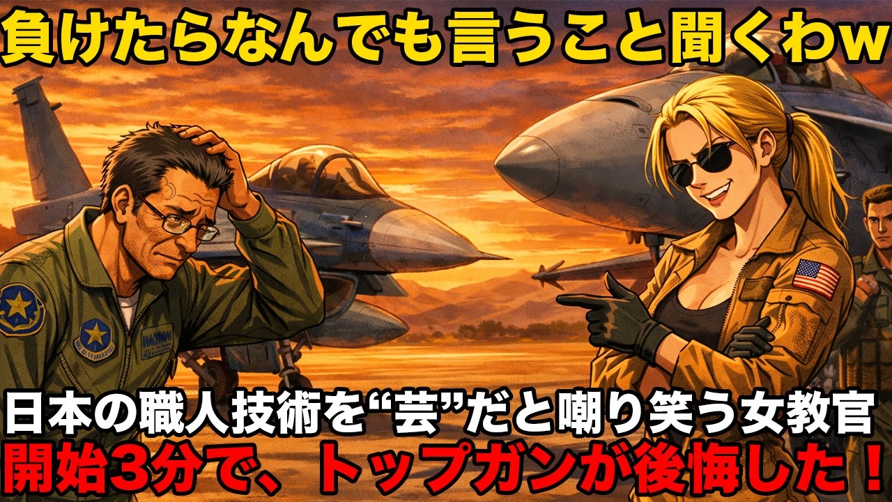 遊園地じゃねぇんだぞｗ」とF2パイロットを見下す米空軍トップガン、その時、日本人パイロットが“隠された能力”を発揮した結果【海外の反応】