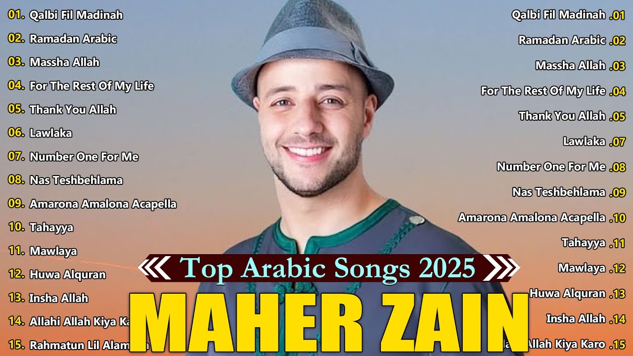 Maher Zain Full Album 2025 💿 Beautiful Nasheeds of All Time | SHOLAWAT NABI TERBARU