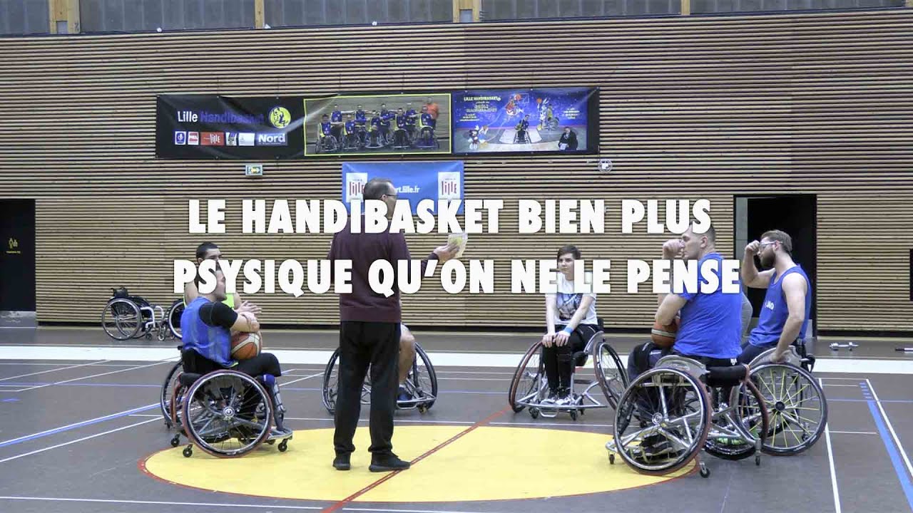 Le HandiBasket, un sport bien plus physique qu'on ne le pense