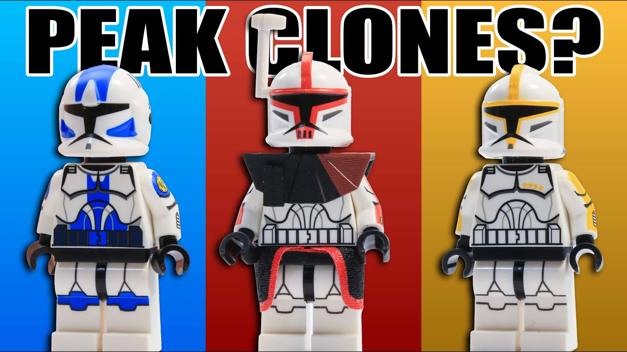 LEGO CLONE WARS В 2025 ГОДУ? Обзор CLONE TROOPERS от Redmill Customs, Волна 12 (AP1 FORDO!)