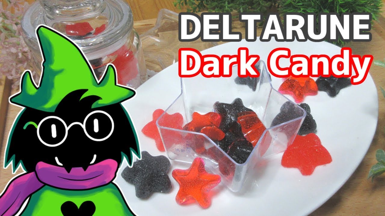 How to make dark candy【DELTARUNE】ダークキャンディ作ってみた【ラルセイと一緒】