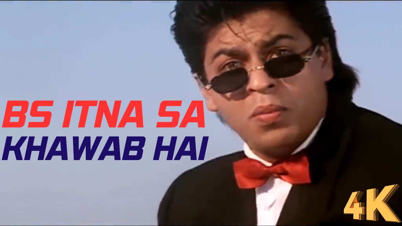 Bas Itna Sa Khwaab Hai | Sharukh Khan,Juhi Chawla | Abhijeet | Yes Boss | 90's Hit Bollywood Song