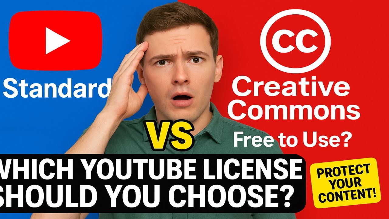 YouTube License Explained: Standard vs Creative Commons | What Every Creator Must Know!