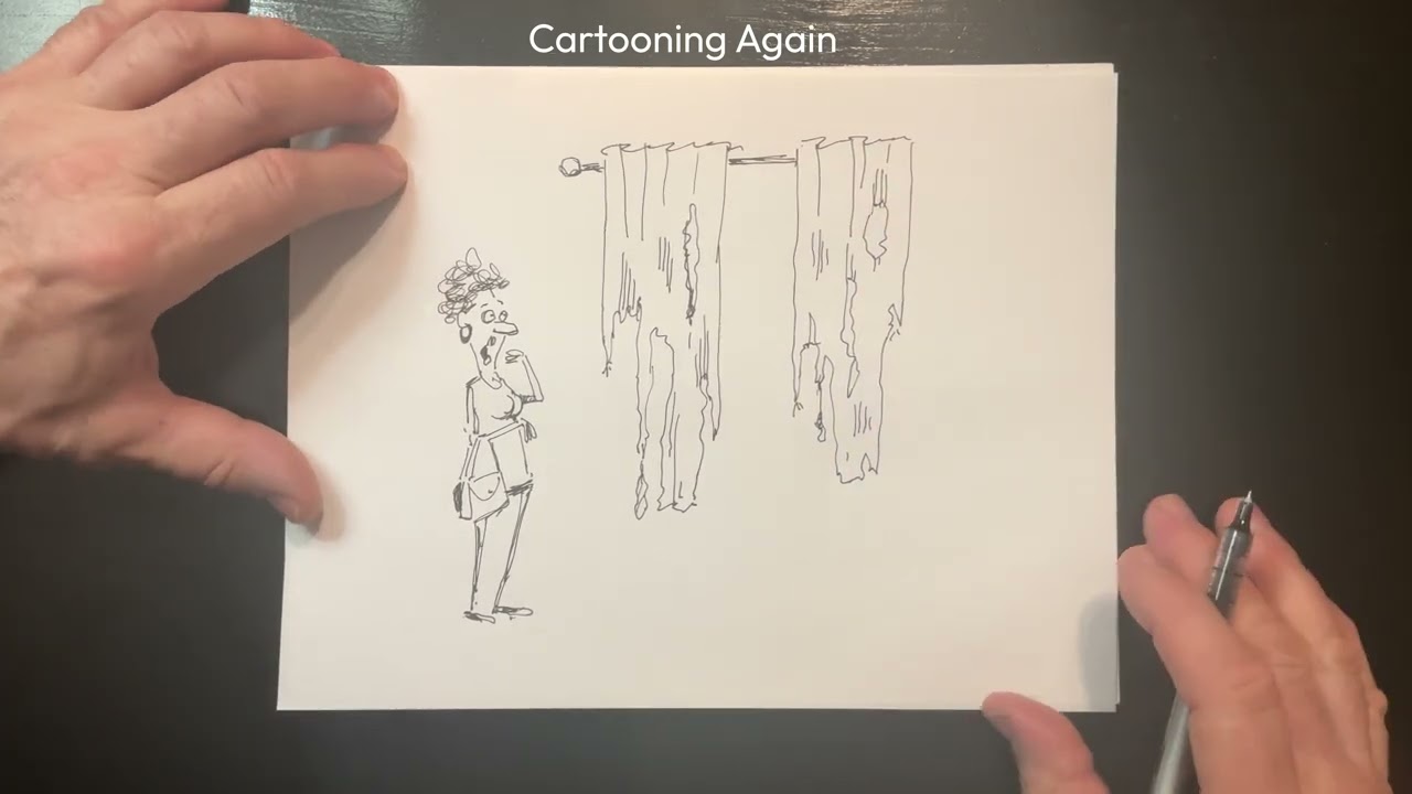 Cat and curtains