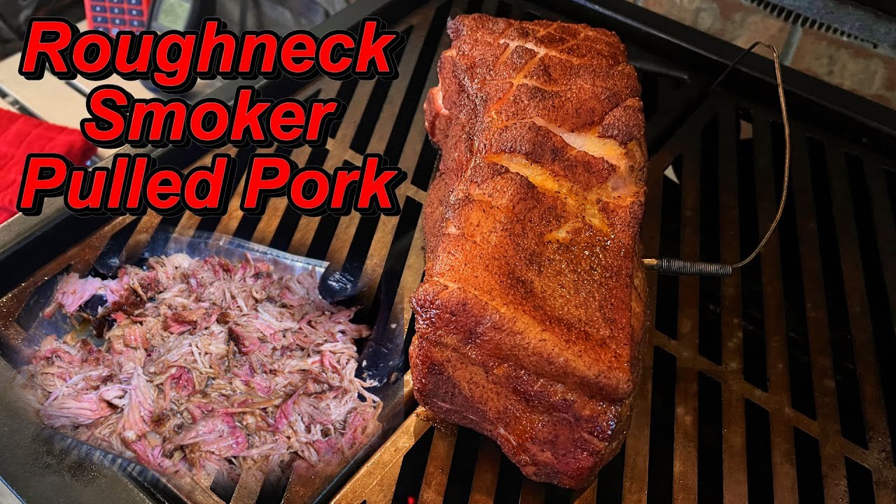 Pulled Pork Smoked on the Hasty-Bake Roughneck