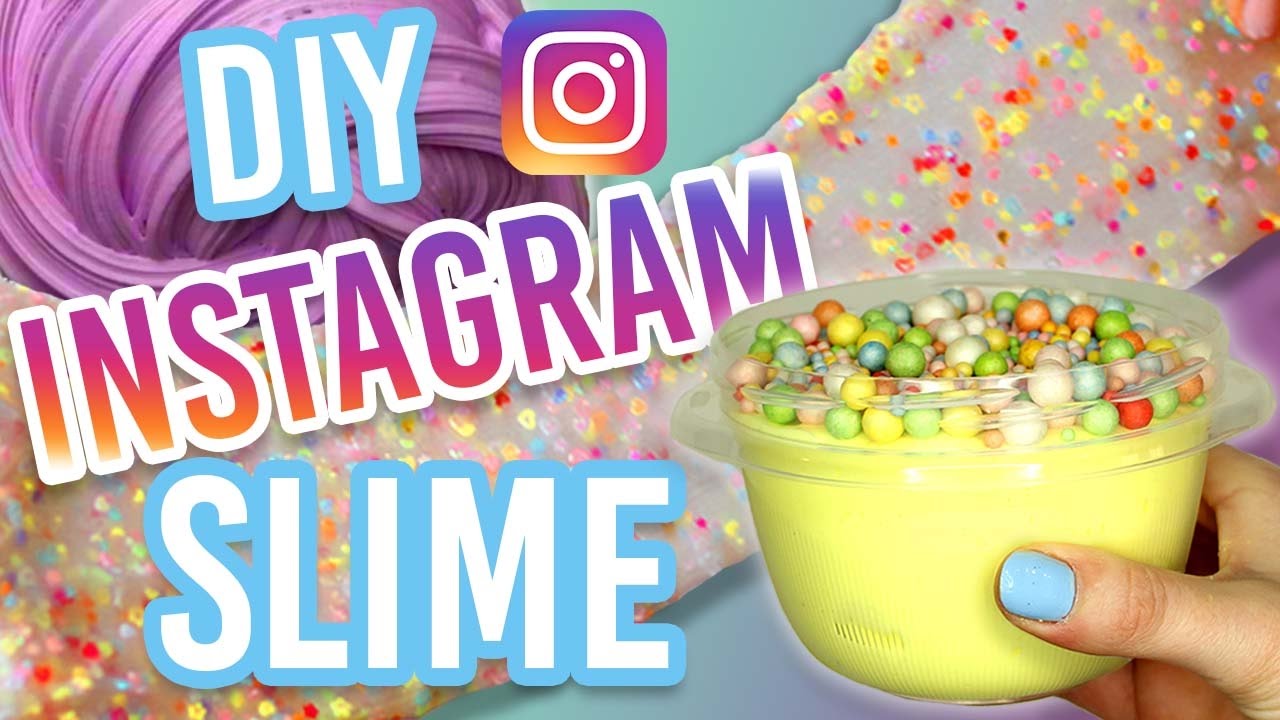 DIY INSTAGRAM SLIME TESTED! Banana Split Slime, Trix Cereal Slime, and Rainbow Glitter Slime ASMR