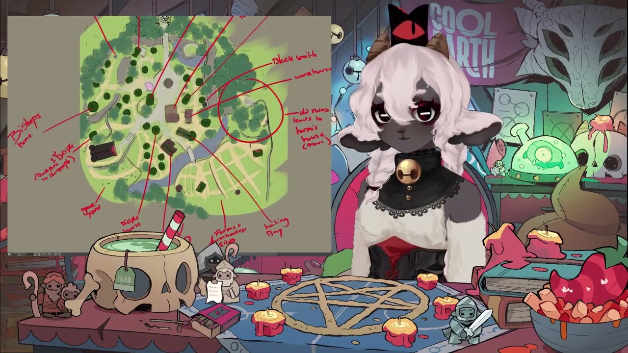 [BAA TO PARTNER!!]🐑 A sheep running a soup store what could go wrong!