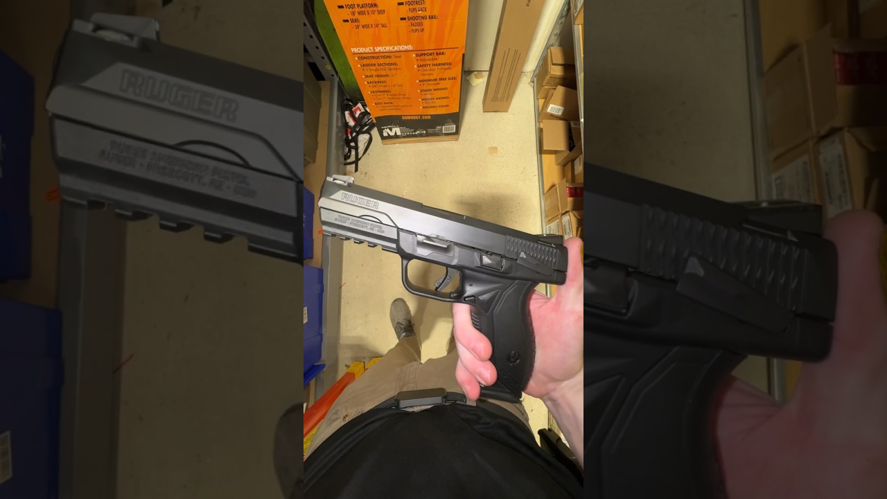 Thoughts on the Ruger American Duty pistol⁉️⁉️ #rugeramerican #edc #gunculture #guntalk #question