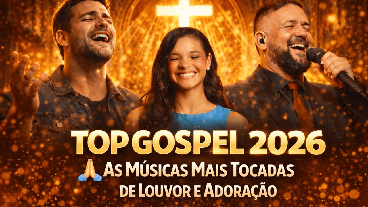 Top Gospel 2026 🙏 As Músicas Mais Tocadas de Louvor e Adoração