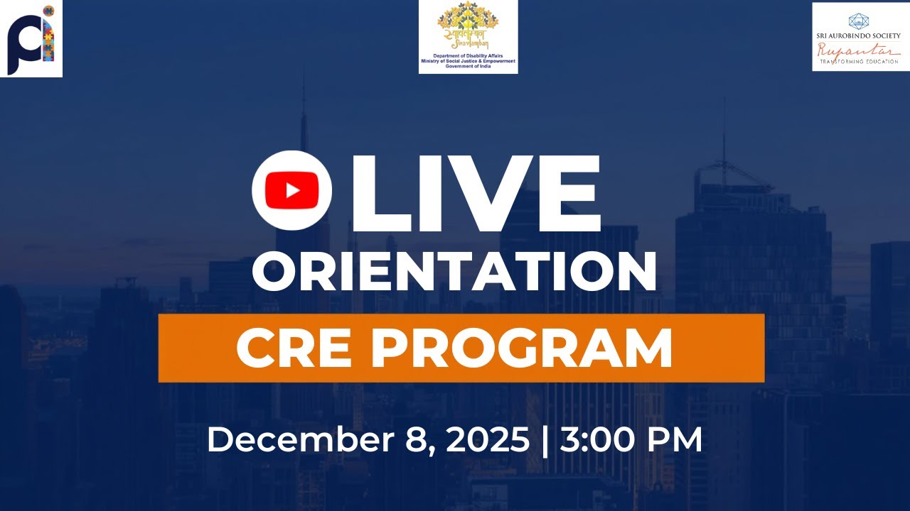 CRE PROGRAM ORIENTATION SESSION