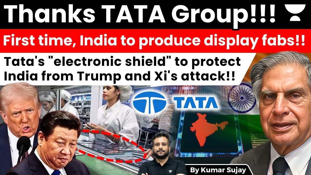 Tata Electronics to set up display semiconductor manufacturing plant with Taiwan&rsquo;s PSMC & Himax