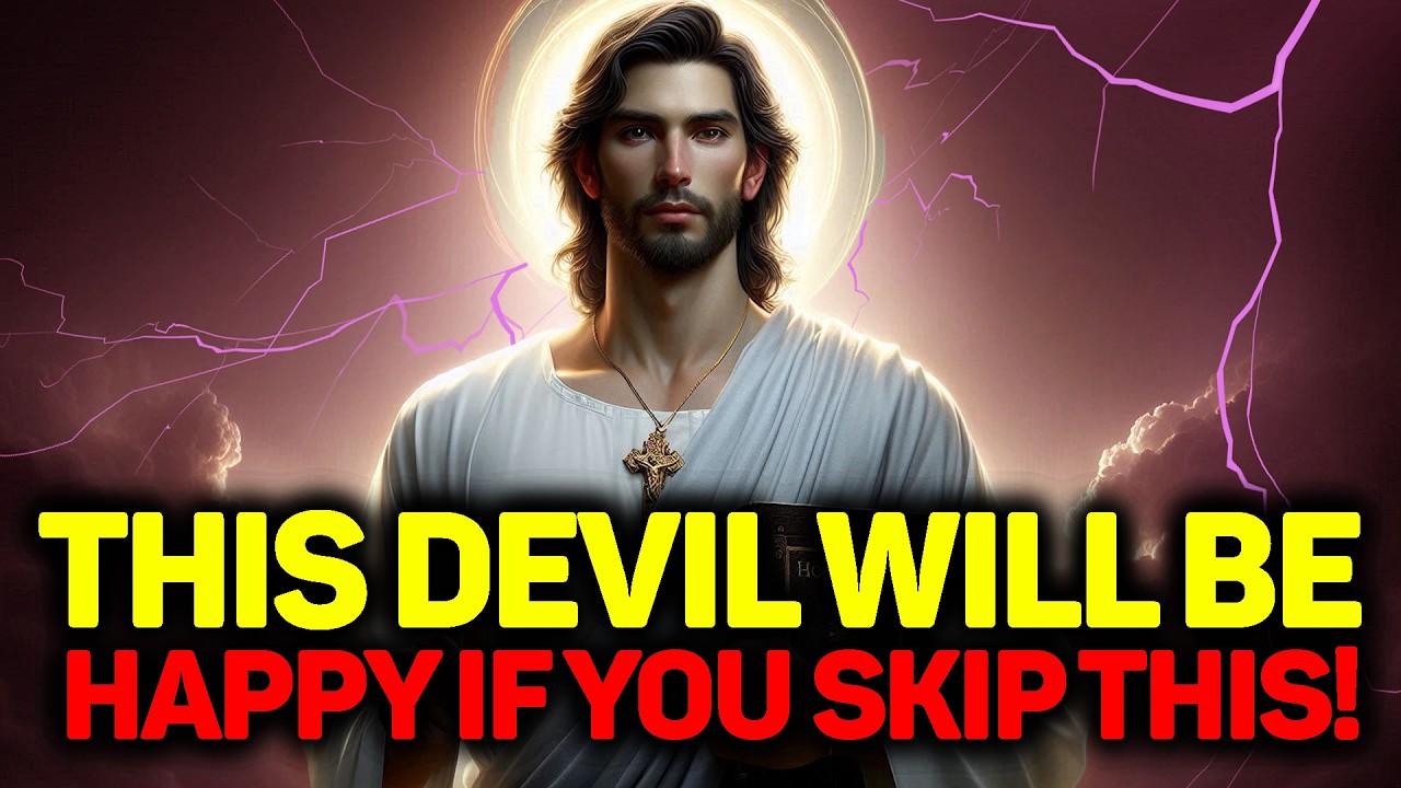 GOD SAYS: THE DEVIL IS WAITING FOR YOU TO SKIP! | God's Promises For You