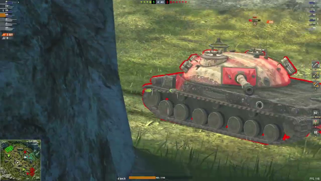 World of Tanks Blitz - SU-130PM Ace Tanker (4600 DMG)