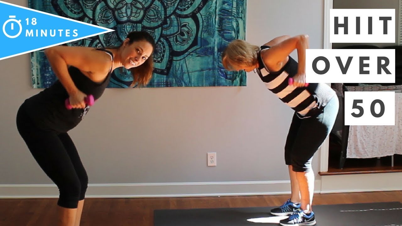 HIIT Over 50 - Beginner Home Workout - Light to No Weights - Body Rebooted