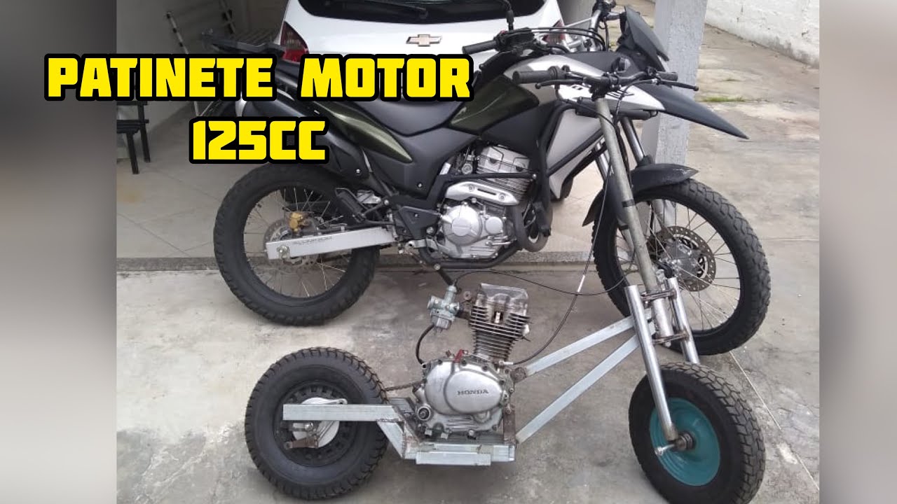 PATINETE MOTORIZADO 125cc / PARTE 06