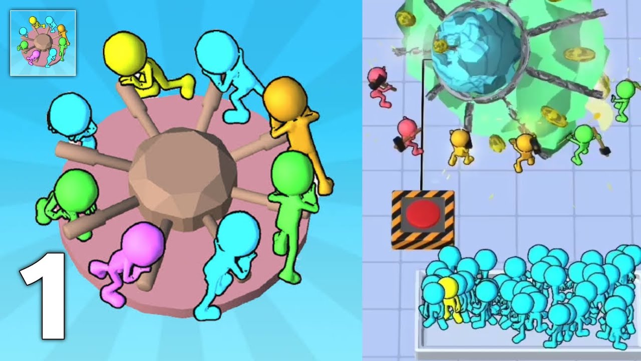 Human Electricity Company | Gameplay | World 1