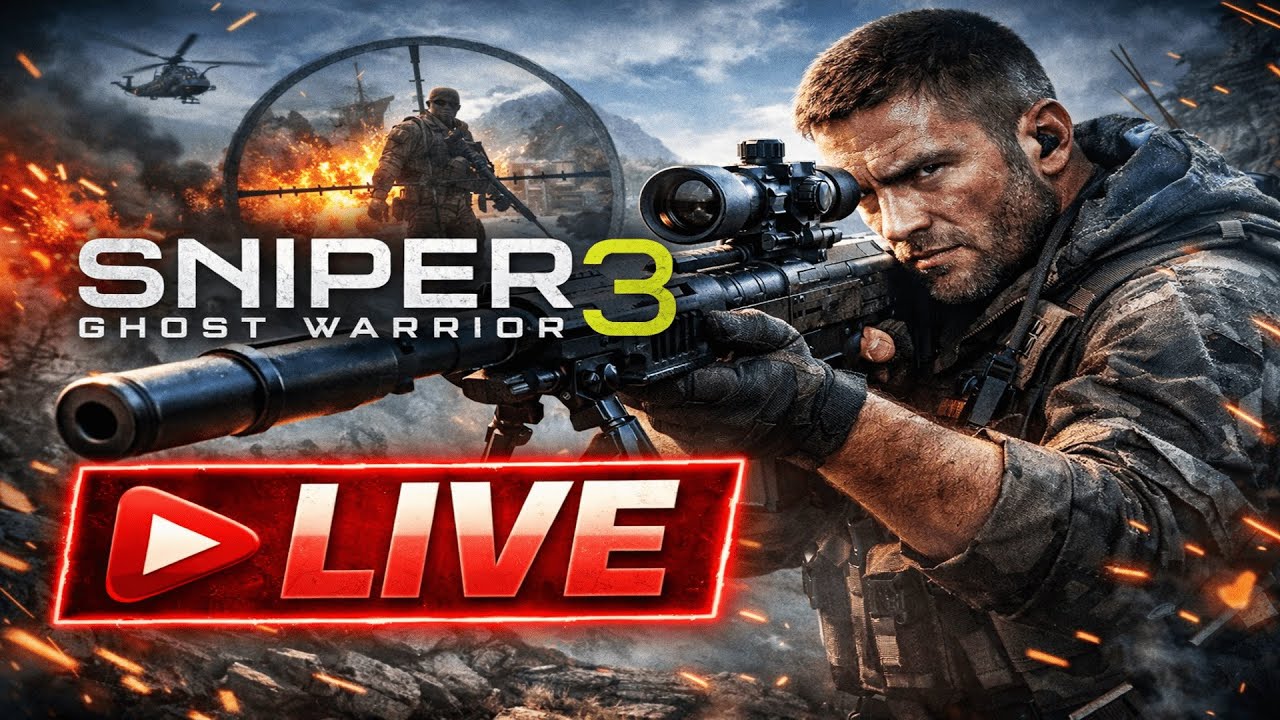 🔴 LIVE – Sniper Ghost Warrior 3
 - Początek snajperskiej przygody