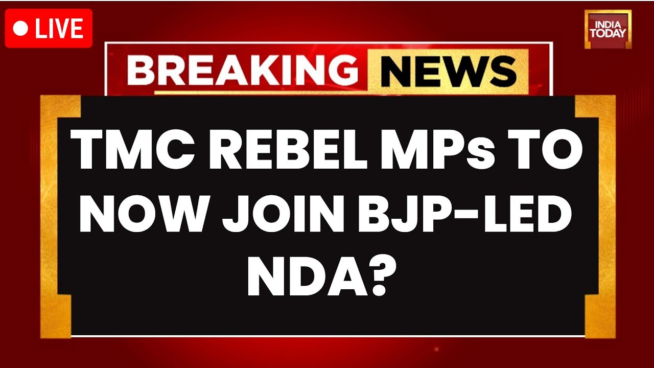 LIVE: TMC MP Rebels To Join BJP-Led NDA? TMC Rebels Claim They Have Numbers To Merge With NDA