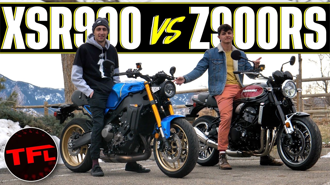 Yamaha XSR900 против Kawasaki Z900RS! Какой ретро-нейкед выбрать?