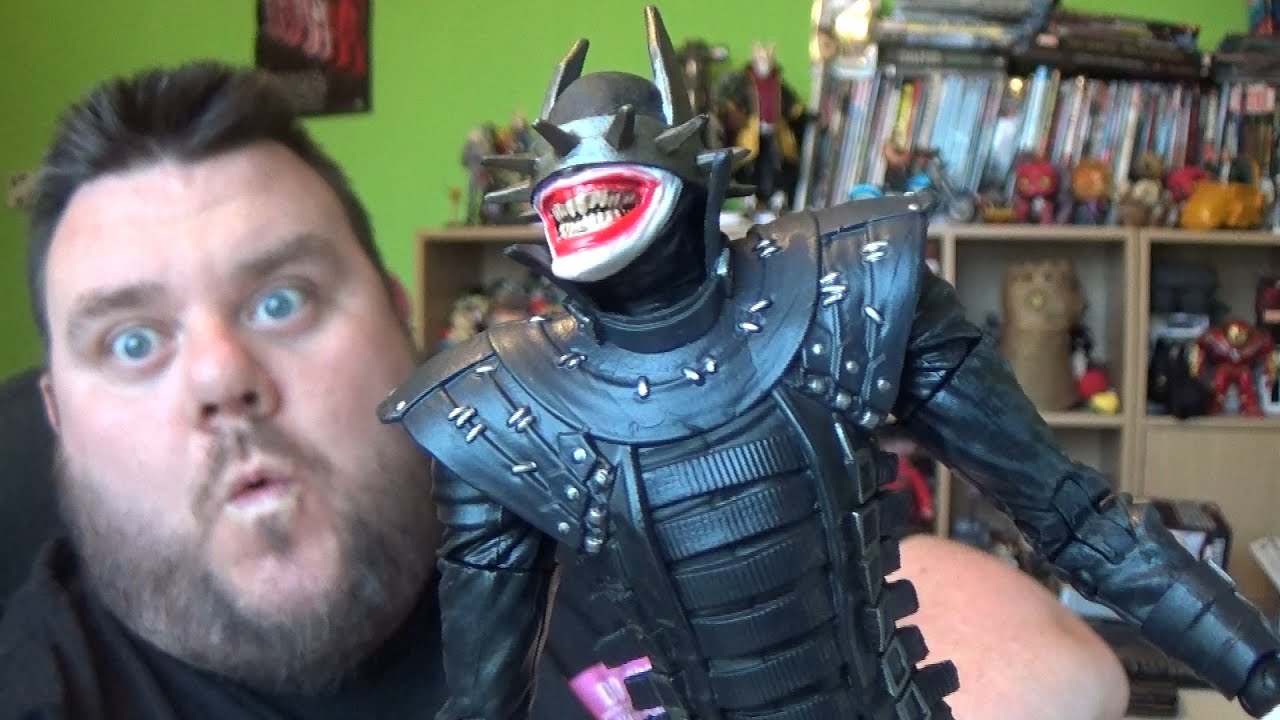 Batman Who Laughs Action Figure DC Comics McFarlane Toys Dark Knights Metal DC Multiverse Review