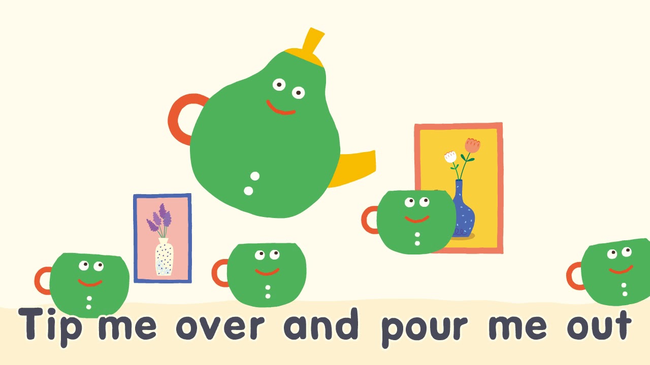 【Eggo to go】I'm A Little Teapot｜我是一個小茶壺｜幼教英文兒歌