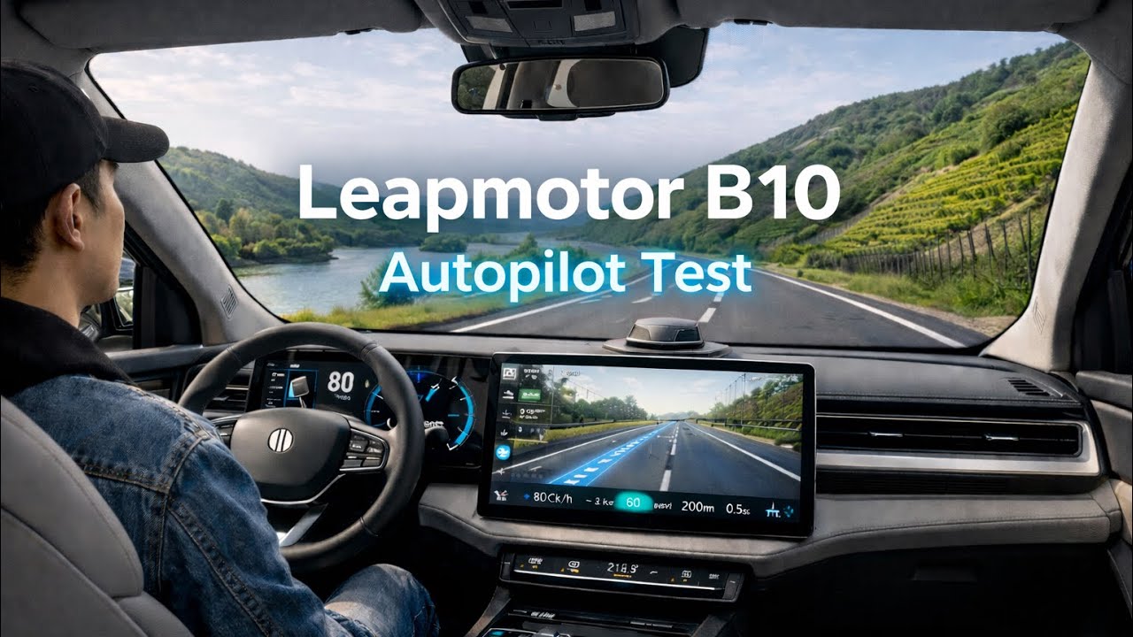 Тест Stellantis Leapmotor B10, часть 3. Работа ассистентов китайских электромобилей.Ваш комментарий?