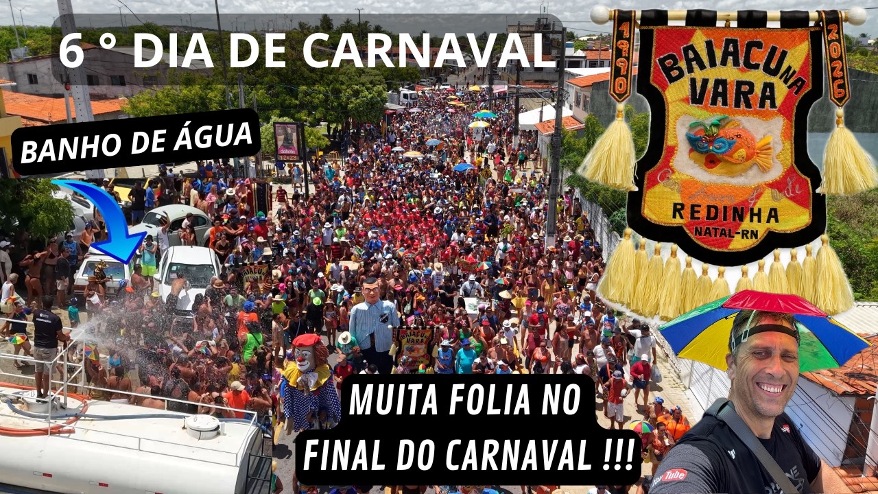 BAIACU NA VARA no 6° DIA DE CARNAVAL Quarta de manhã